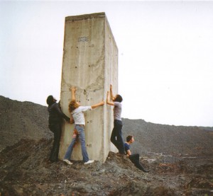 An unused photo from the Who's Next album cover shoot